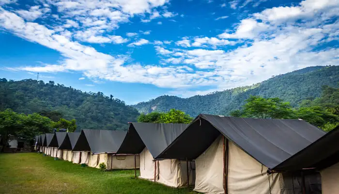 Camping uttarakhand attraction