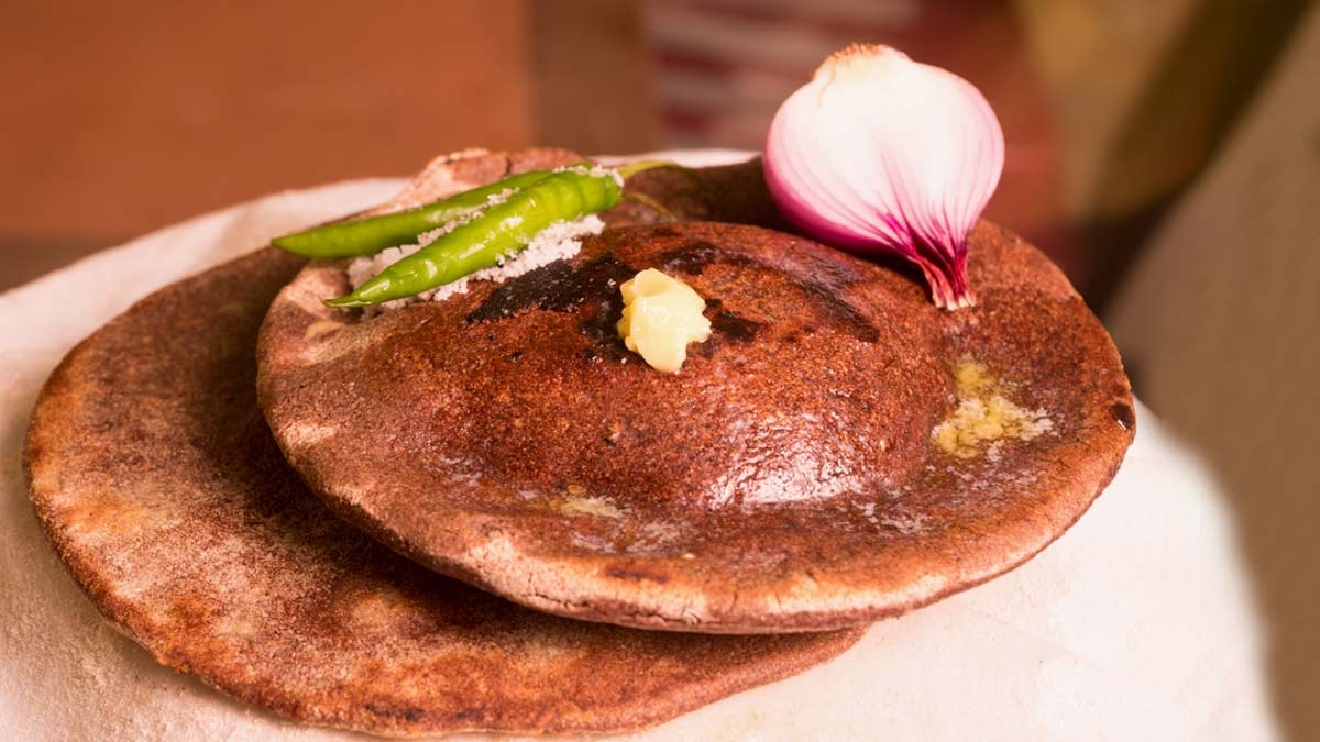 Mandua ki Roti, a staple from the cuisine of Uttarakhand