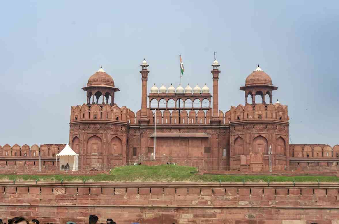 Red Fort Delhi facade symbolizing Heritage Sites in India Towno