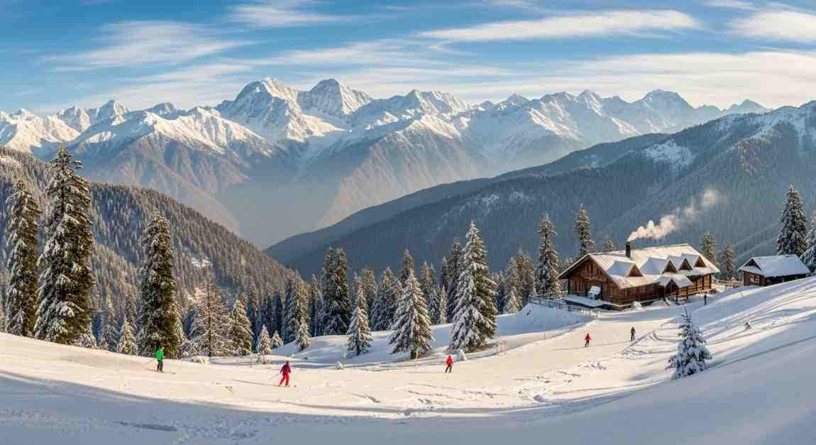 Mini Switzerland in India auli-towno